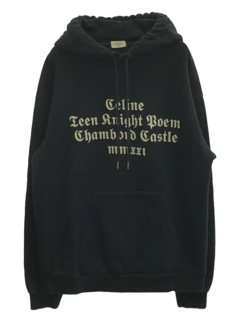 Céline Pre-Owned 2000s cotton Parker hoodie