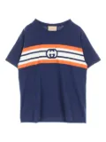 Gucci Pre-Owned 2000s Interlocking G T-shirt - Blue