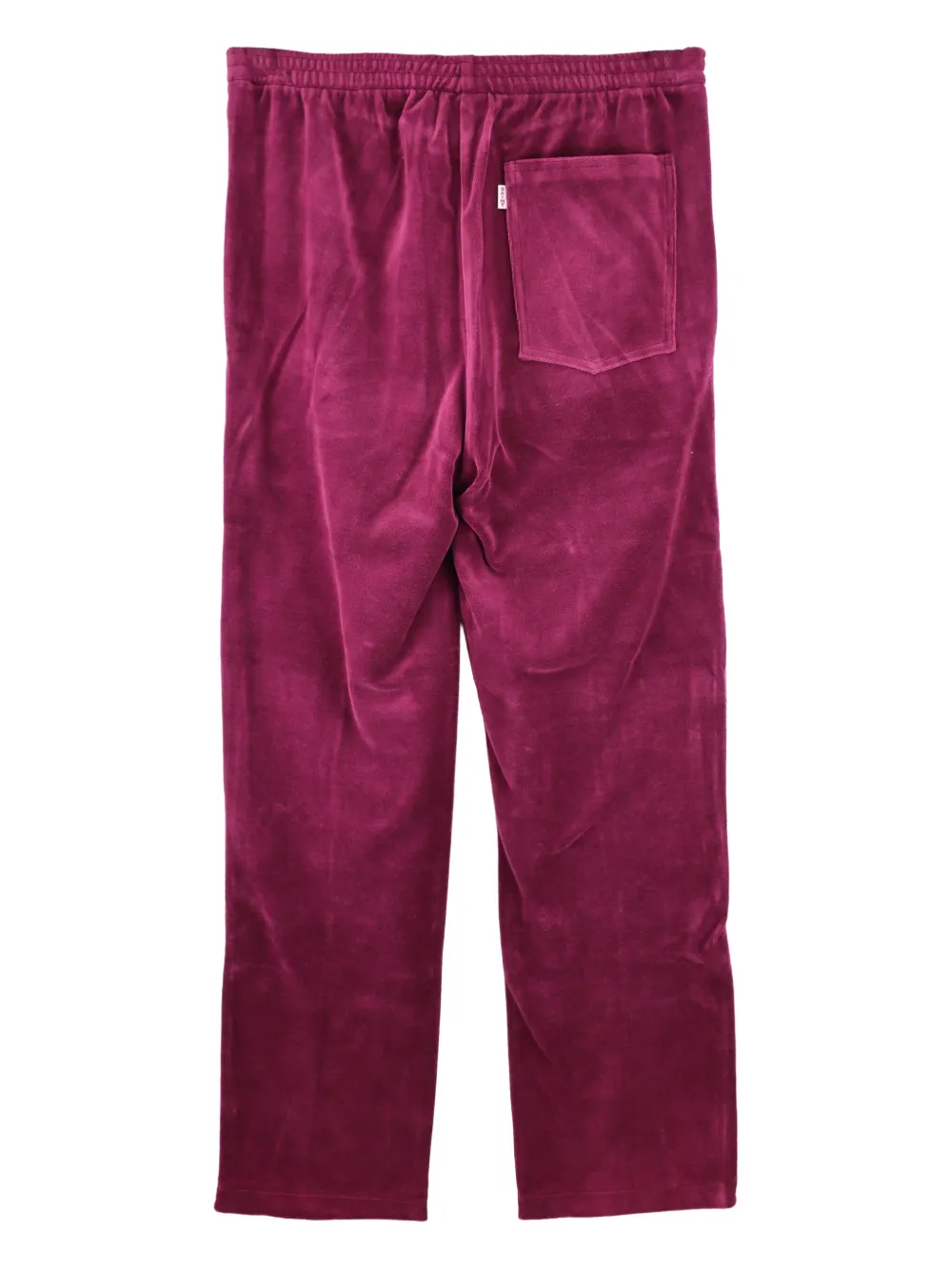 SAINT MXXXXXX logo-patch track pants - Rood