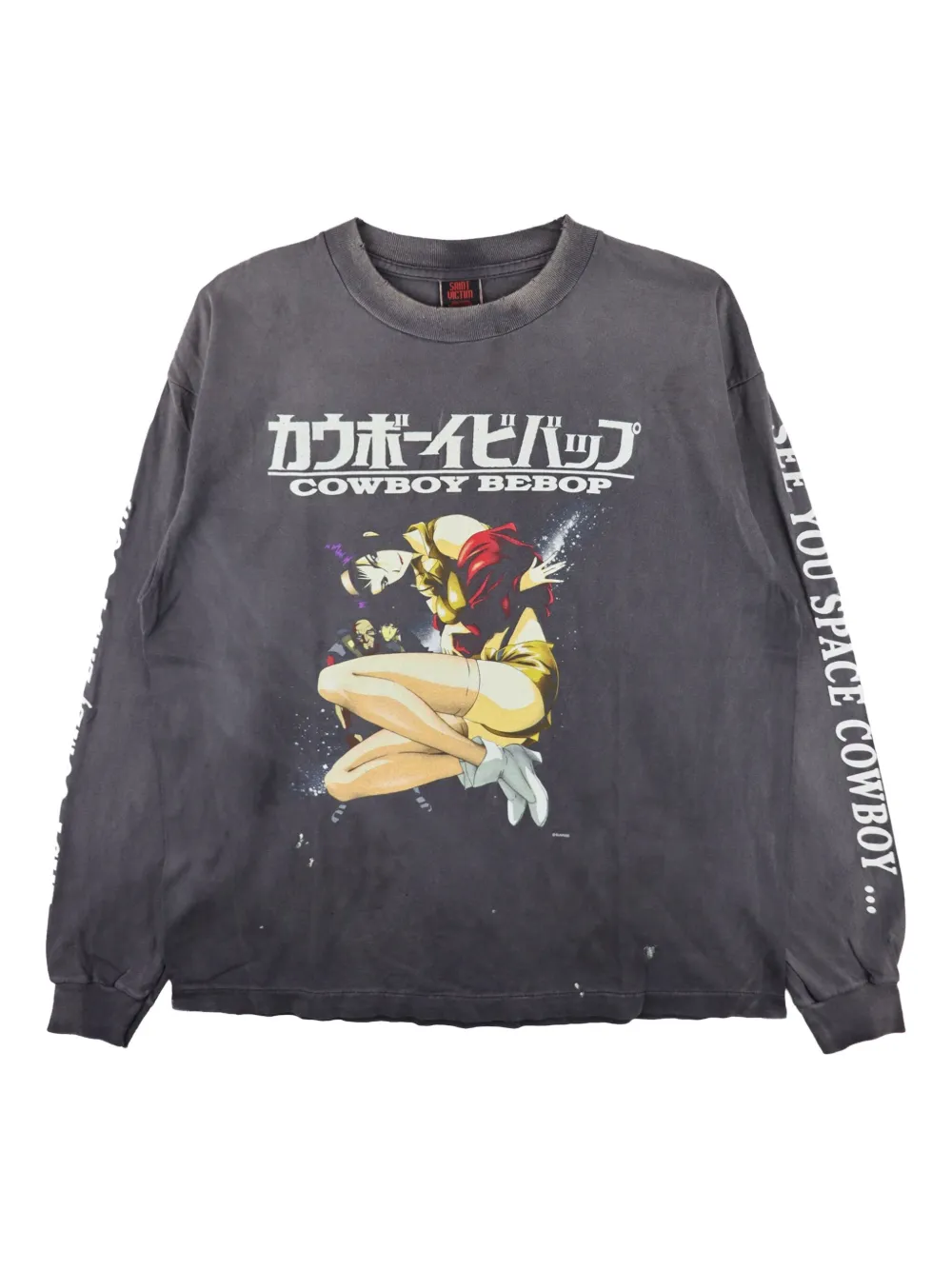 SAINT MXXXXXX playera Bebop en colaboración con Cowboy | negro | Image 1