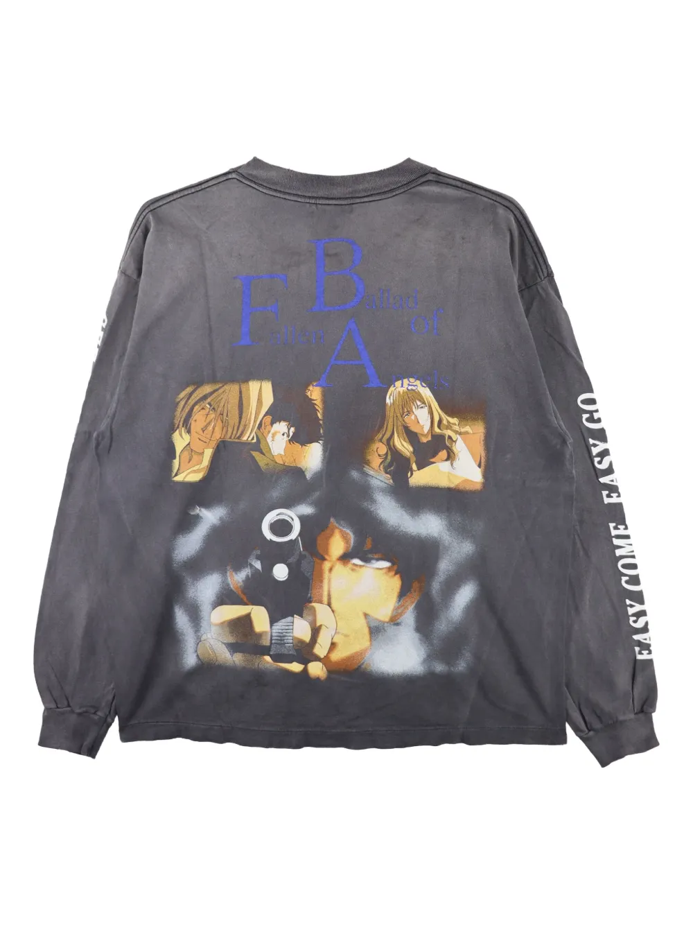 SAINT MXXXXXX x Cowboy Bebop cotton T-shirt - Zwart