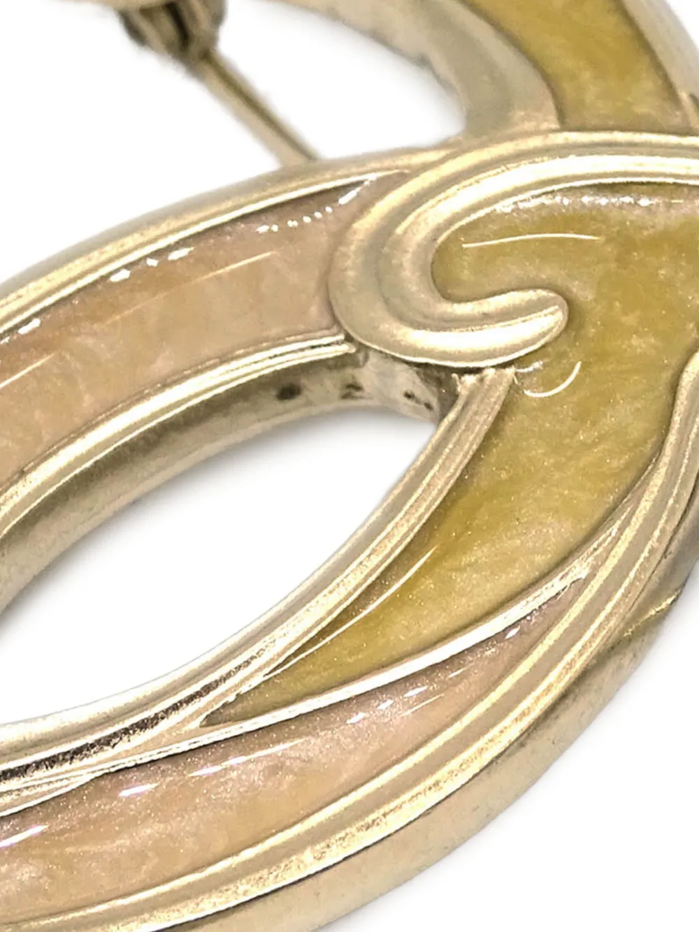Pre-owned Chanel 2010 Cc Brooch