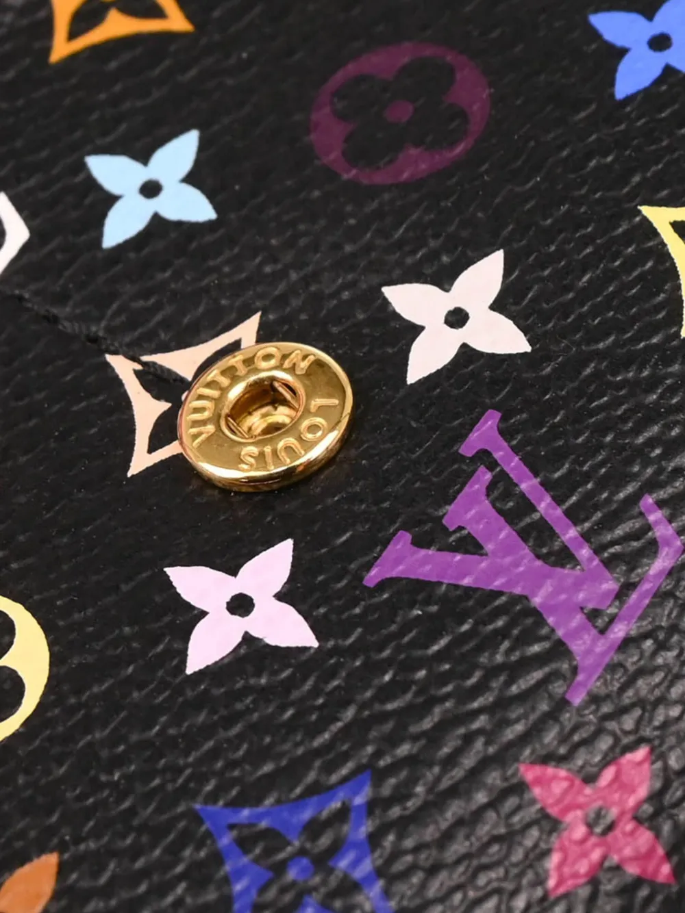 Pre-owned Louis Vuitton 2015 X Takashi Murakami Sarah Wallet