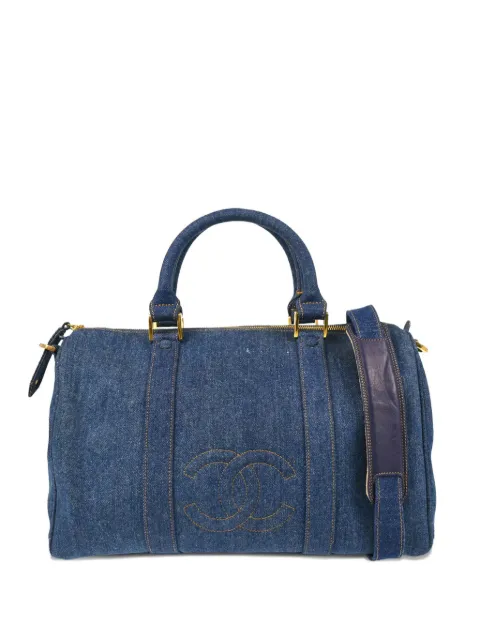 CHANEL Pre-Owned شنطة يد جينز ‪1997 CC‬