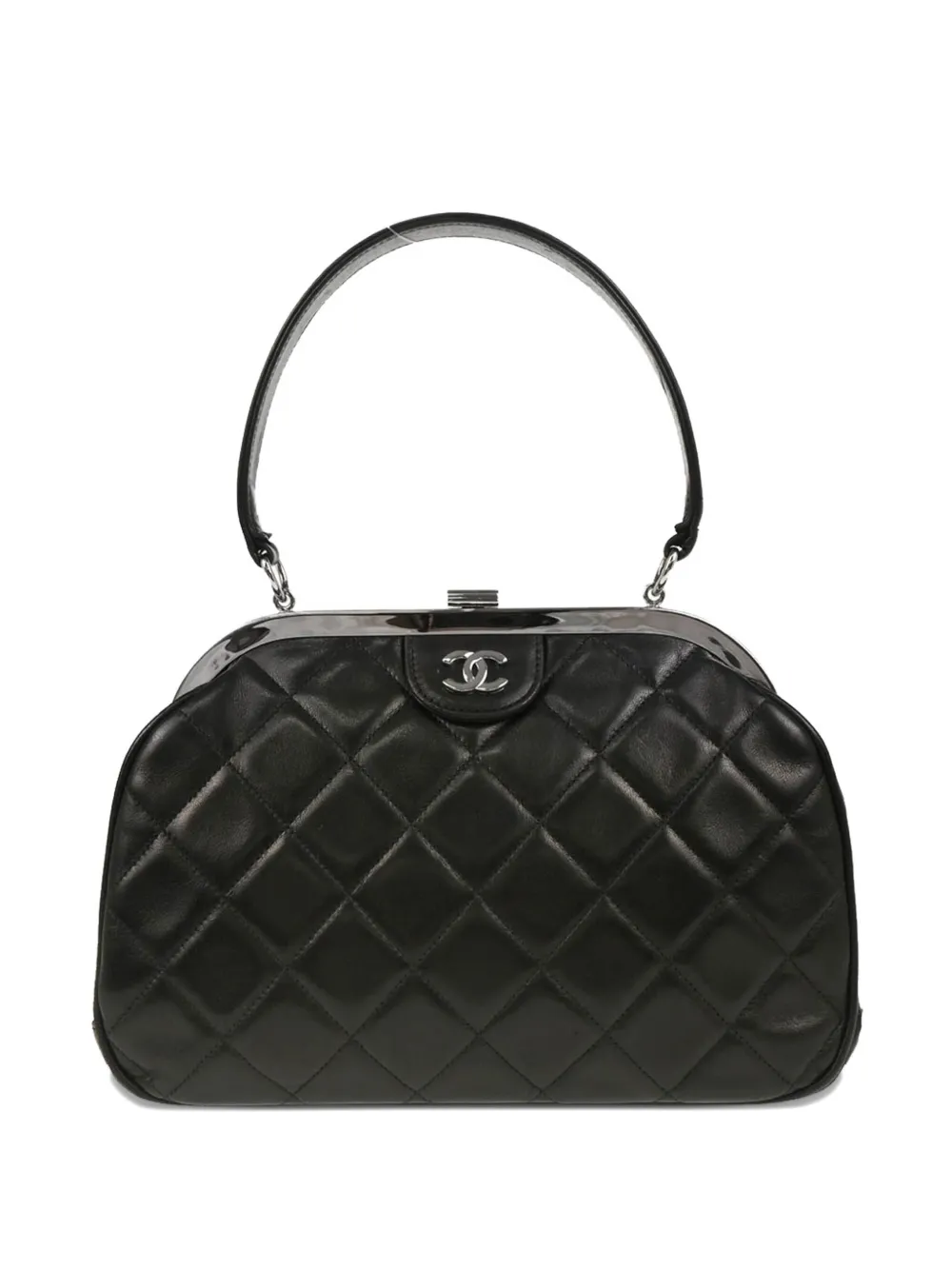 CHANEL Pre-Owned 1997 マテラッセ ハンドバッグ - ブラック CHANEL Pre-Owned 1997 マテラッセ ハンドバッグ - ブラック