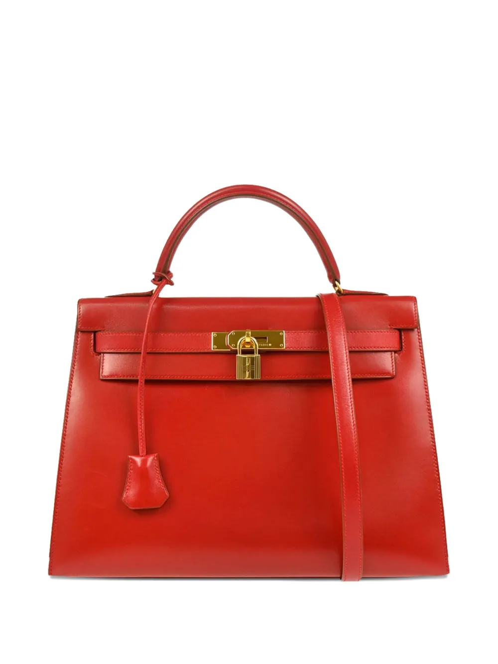 Pre-owned Hermes Kelly 32 Sellier 手提包（1993年典藏款）