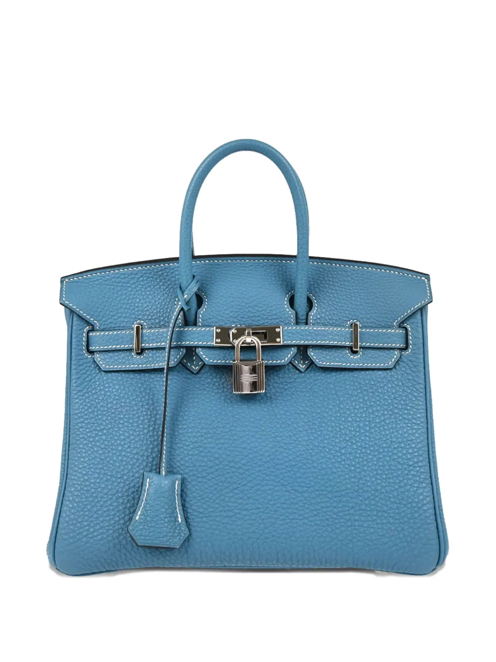 Hermès Pre-Owned bolsa de mano Birkin 25 2008 | azul | Image 1