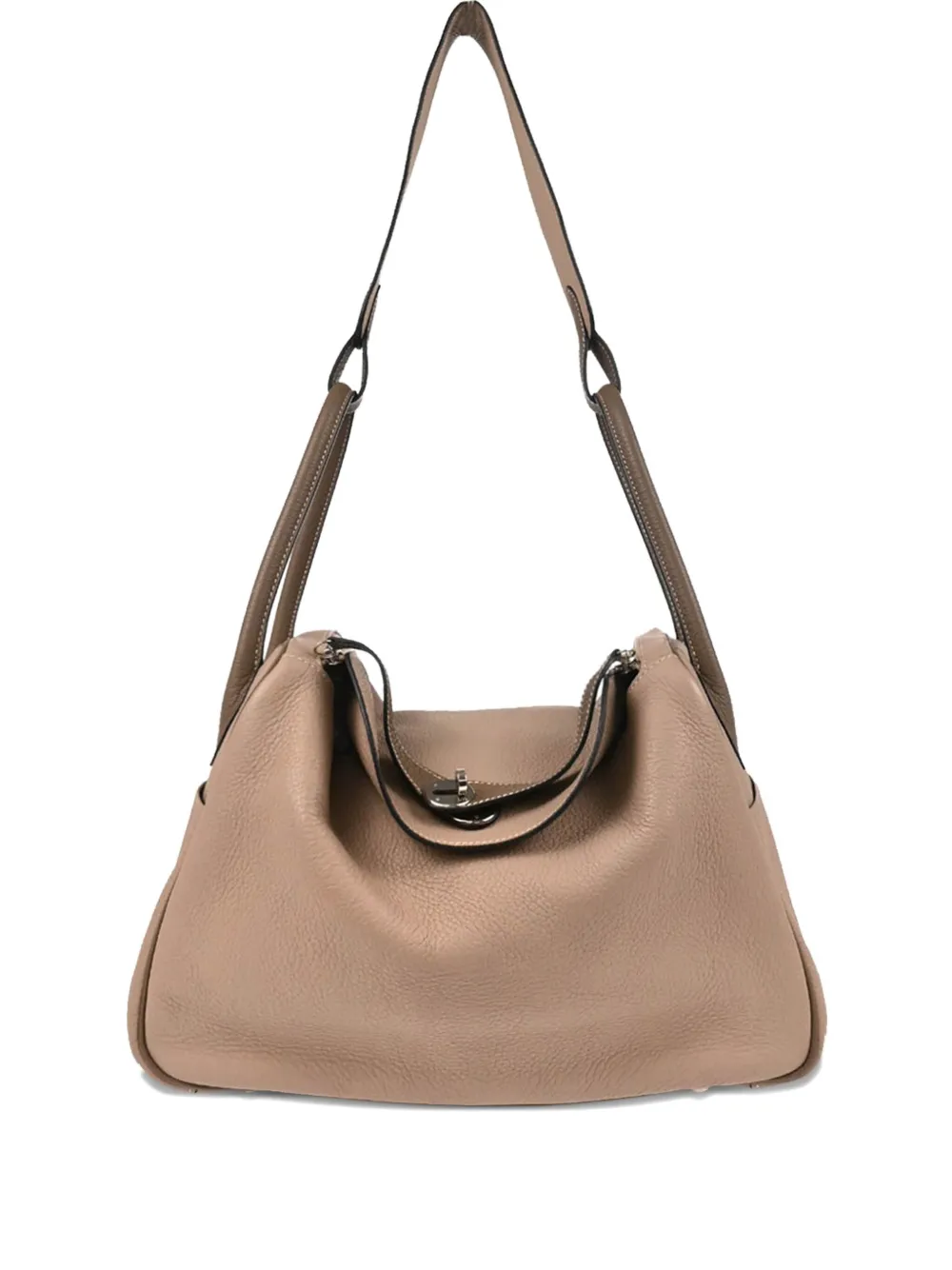 Hermès Pre-Owned 2008 リンディ 34 ショルダーバッグ - グレー Hermès Pre-Owned 2008 リンディ 34 ショルダーバッグ - グレー