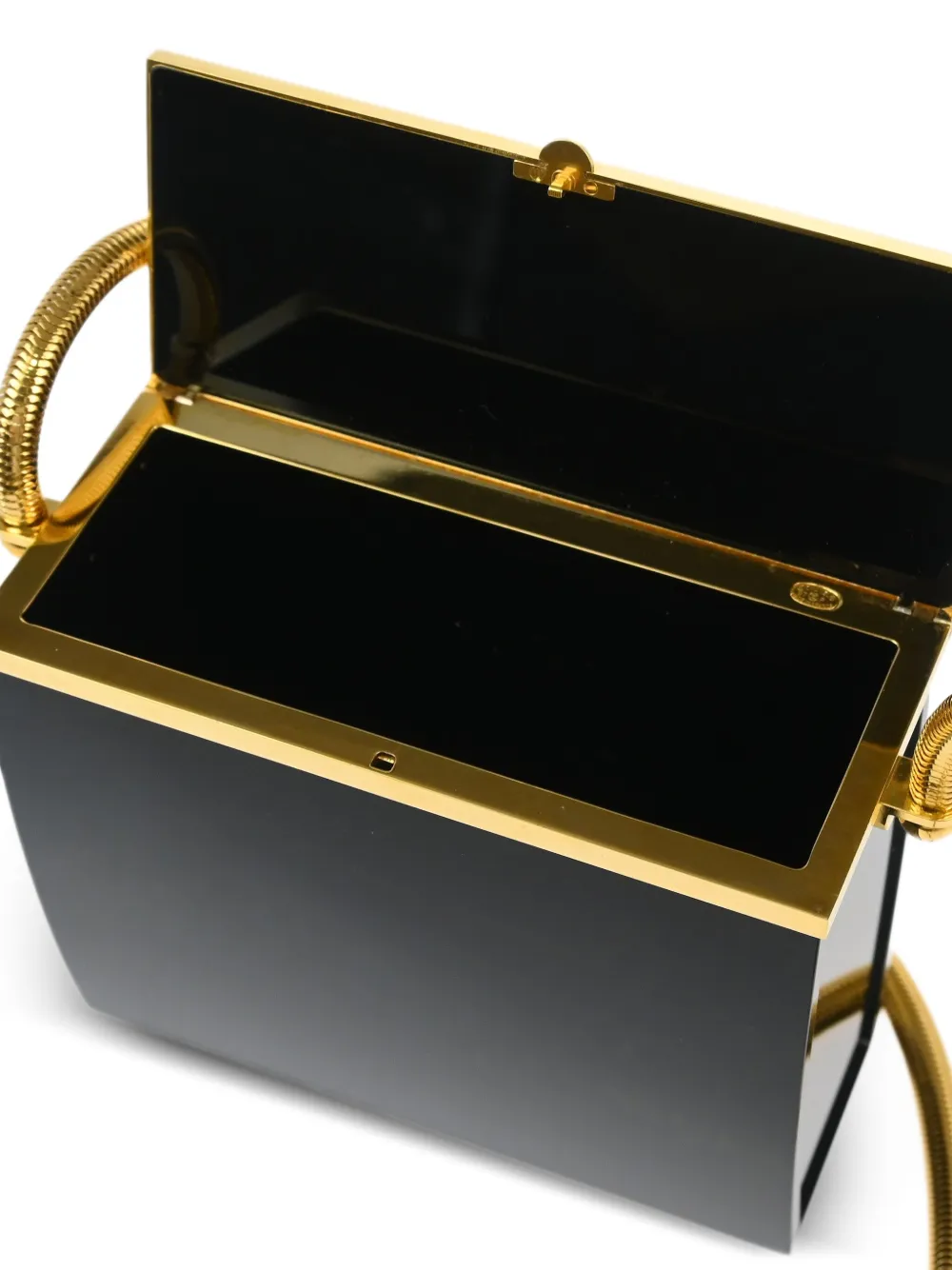 Pre-owned Chanel 1997 Mini Lucite Minaudière Shoulder Bag