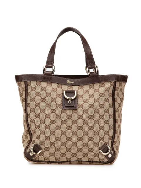 Gucci Pre-Owned 2000-2015 GG Canvas Abbey D Ring tote bag