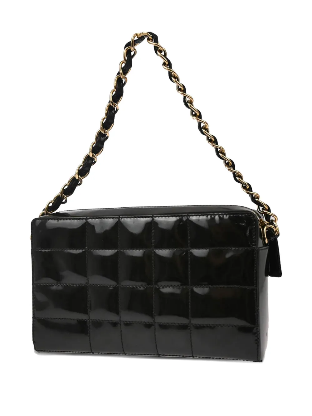 CHANEL Pre-Owned 2002 Choco Bar shoulder bag | Pre-Owned | Image 2