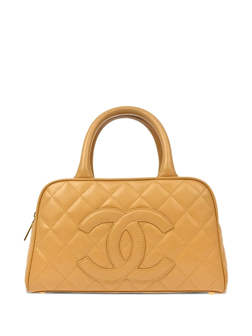 CHANEL Pre-Owned sac à main Bowling 27 (2003) | jaune | Image 1