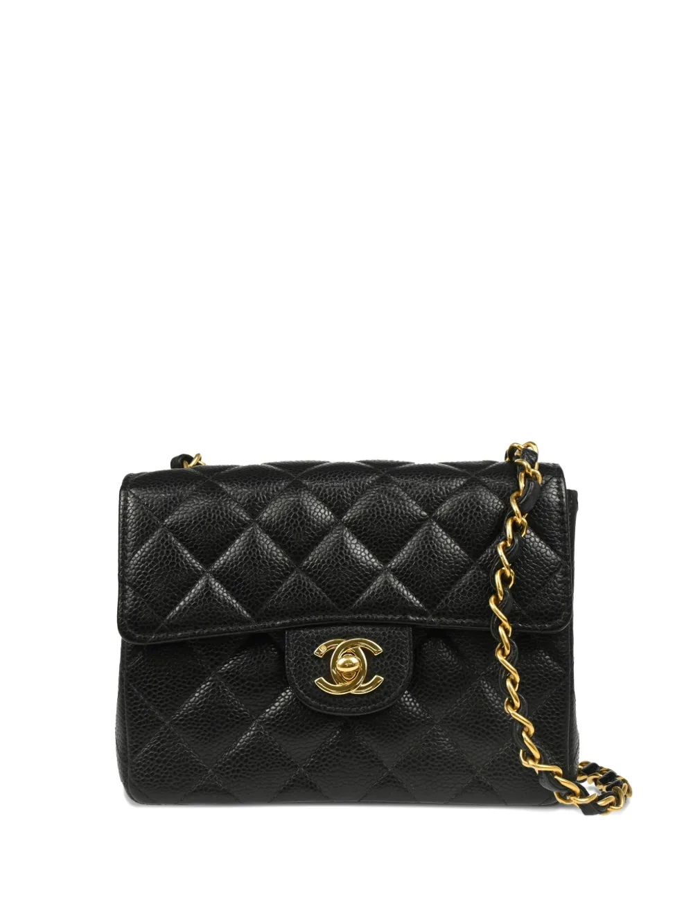 CHANEL Pre-Owned Borsa a spalla Classic Flap mini 2003 - Nero