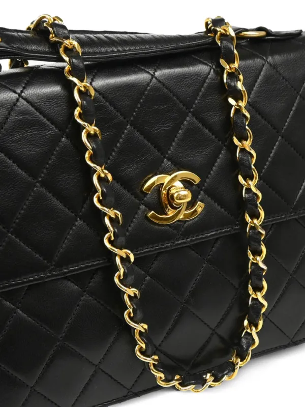 CHANEL Pre-Owned 1985-1990s キルティング 2wayハンドバッグ