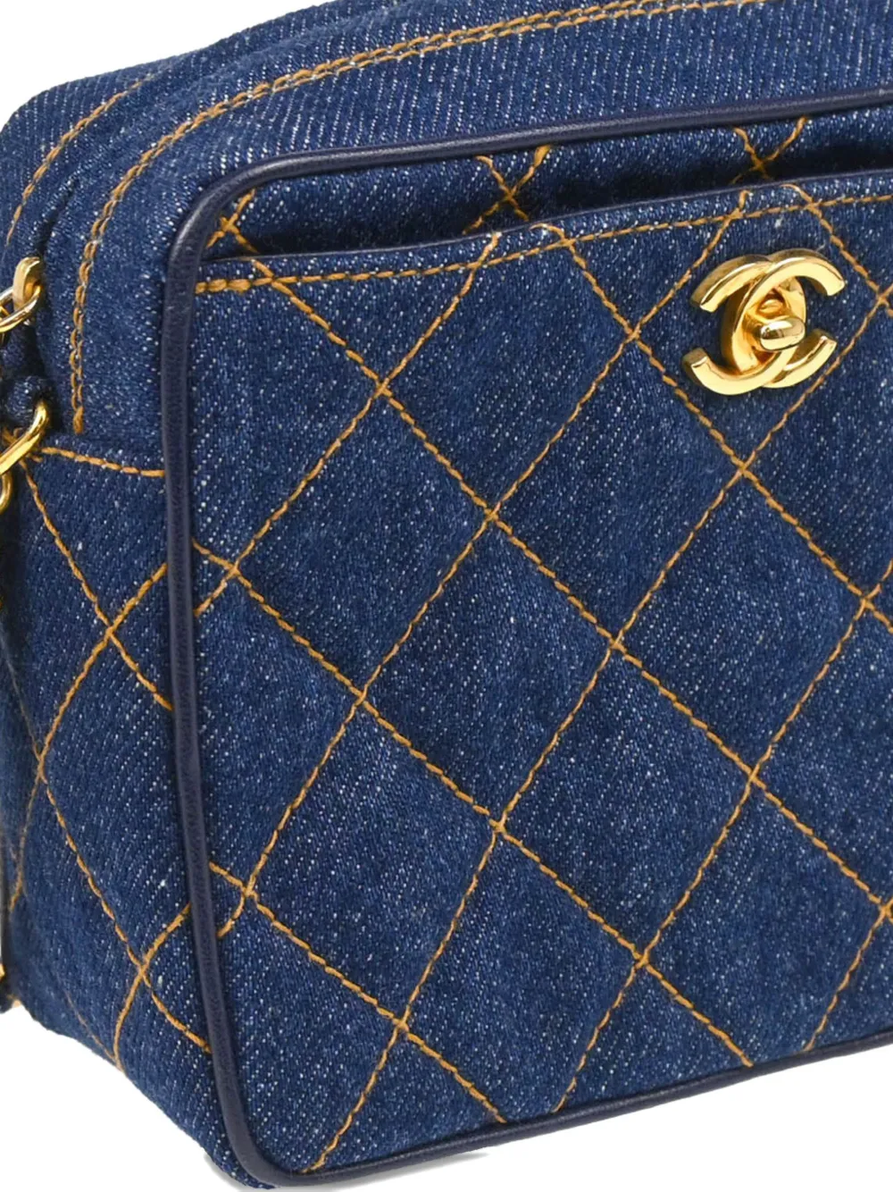 Pre-owned Chanel 1997 Denim Shoulder Bag