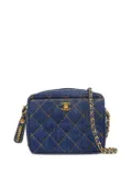CHANEL Pre-Owned 1997 denim shoulder bag - Blue
