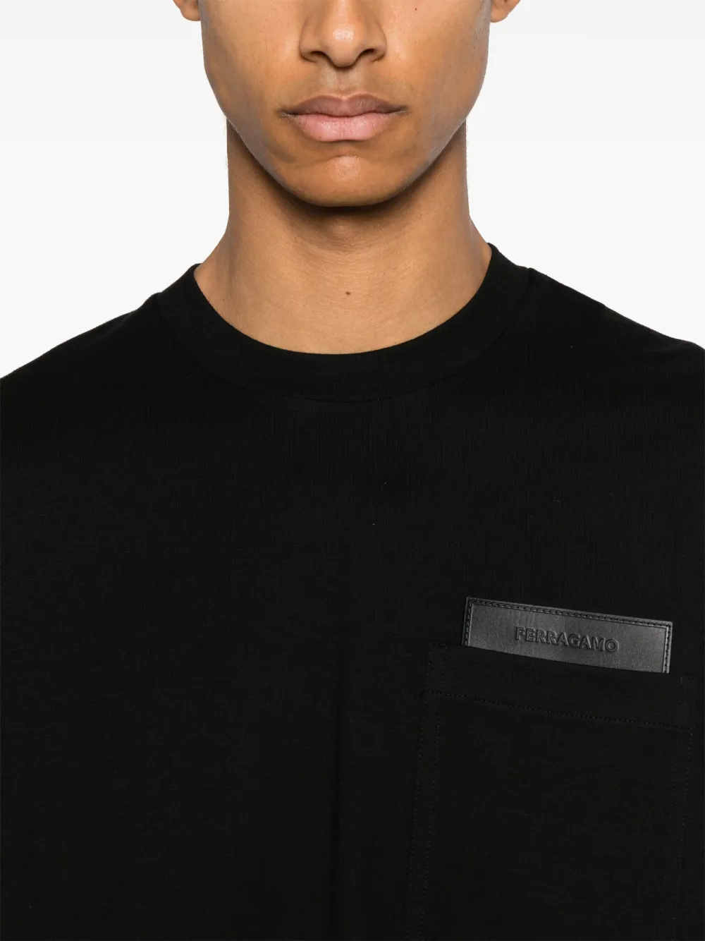 Ferragamo Katoenen T-shirt Zwart