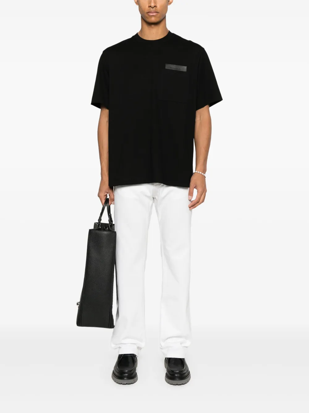 Ferragamo cotton T-shirt - Zwart