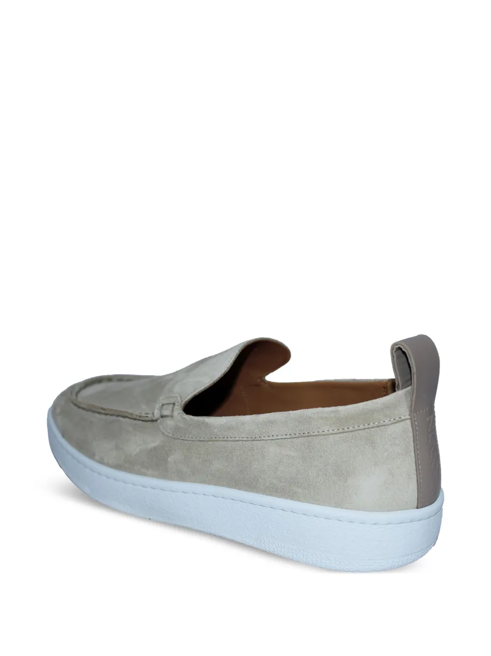Lanvin suede loafers Grey
