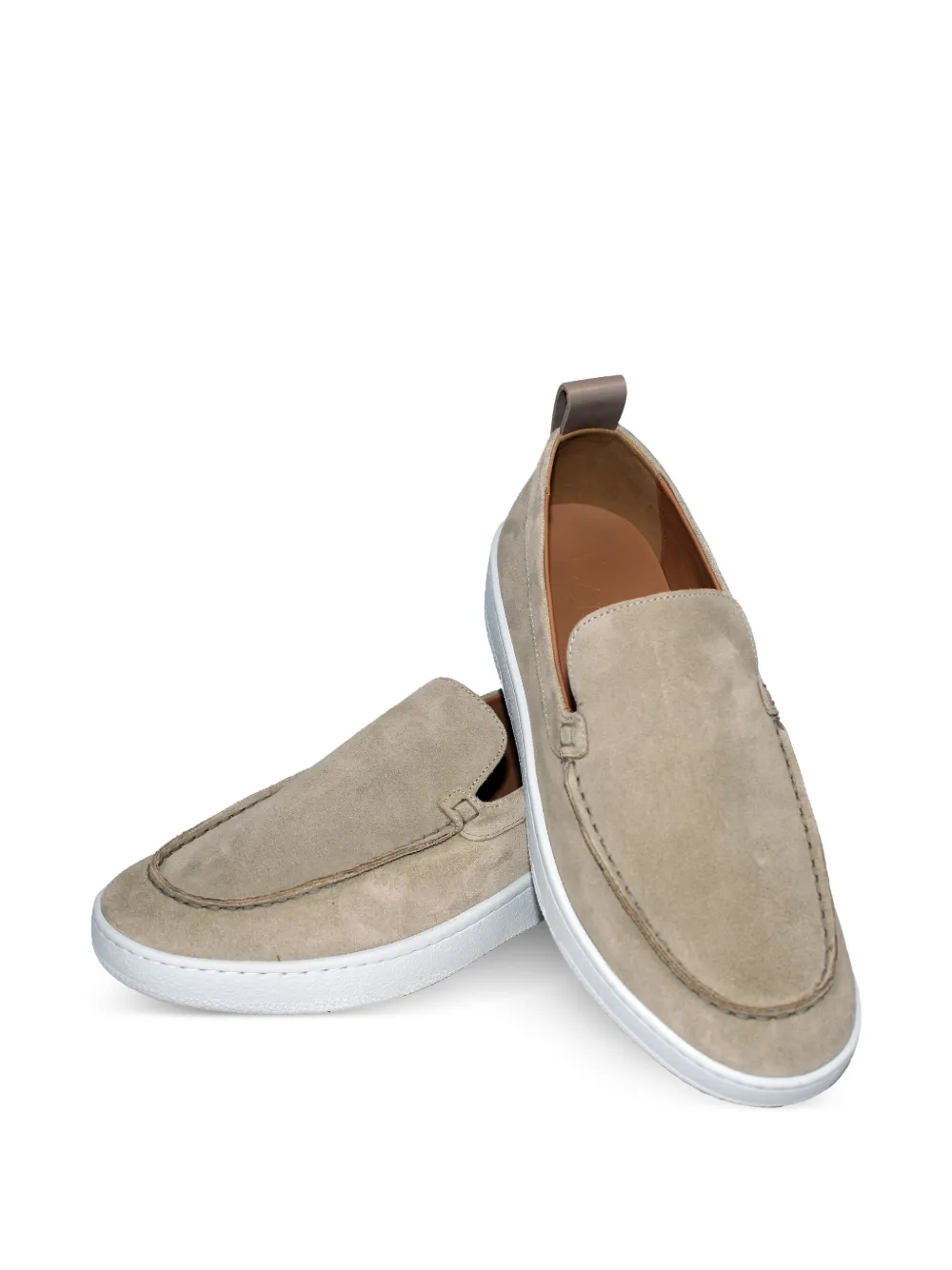 Lanvin suede loafers Grey