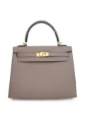 Hermès Pre-Owned 2017 Epsom Kelly II Sellier 25 satchel - Brown