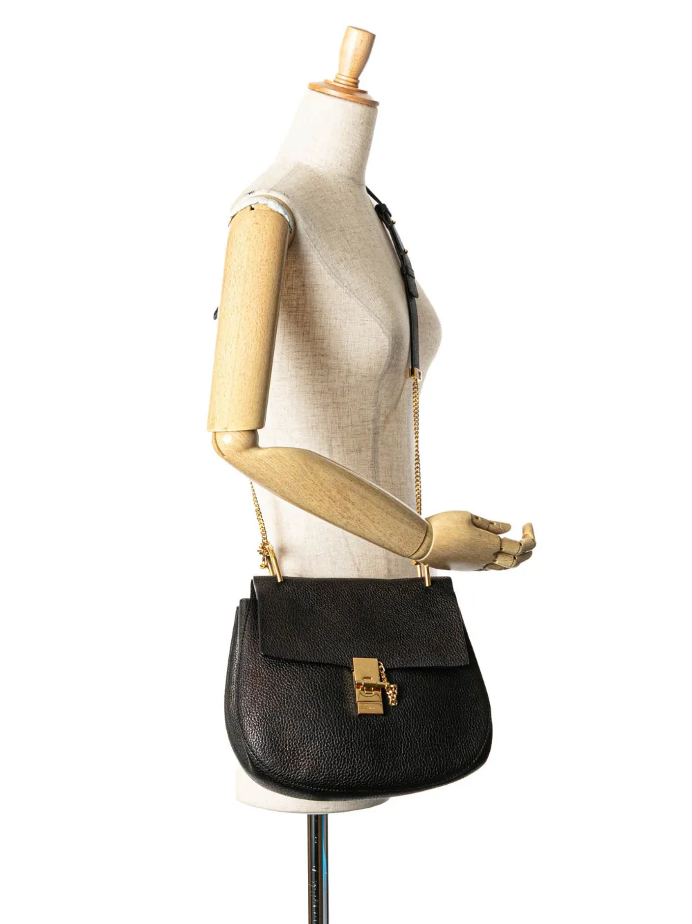 Chloé Pre-Owned Borsa a tracolla Drew grande in pelle di agnello pieno fiore 2016 | Pre-owned | Image 2