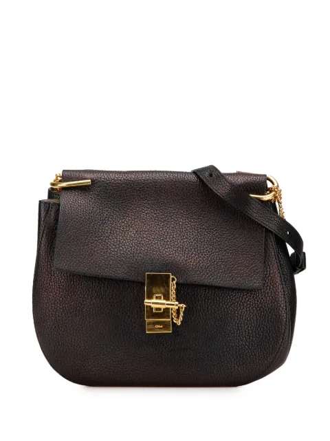 Chloé Pre-Owned 2016 Large Grained Lambskin Drew crossbody bag