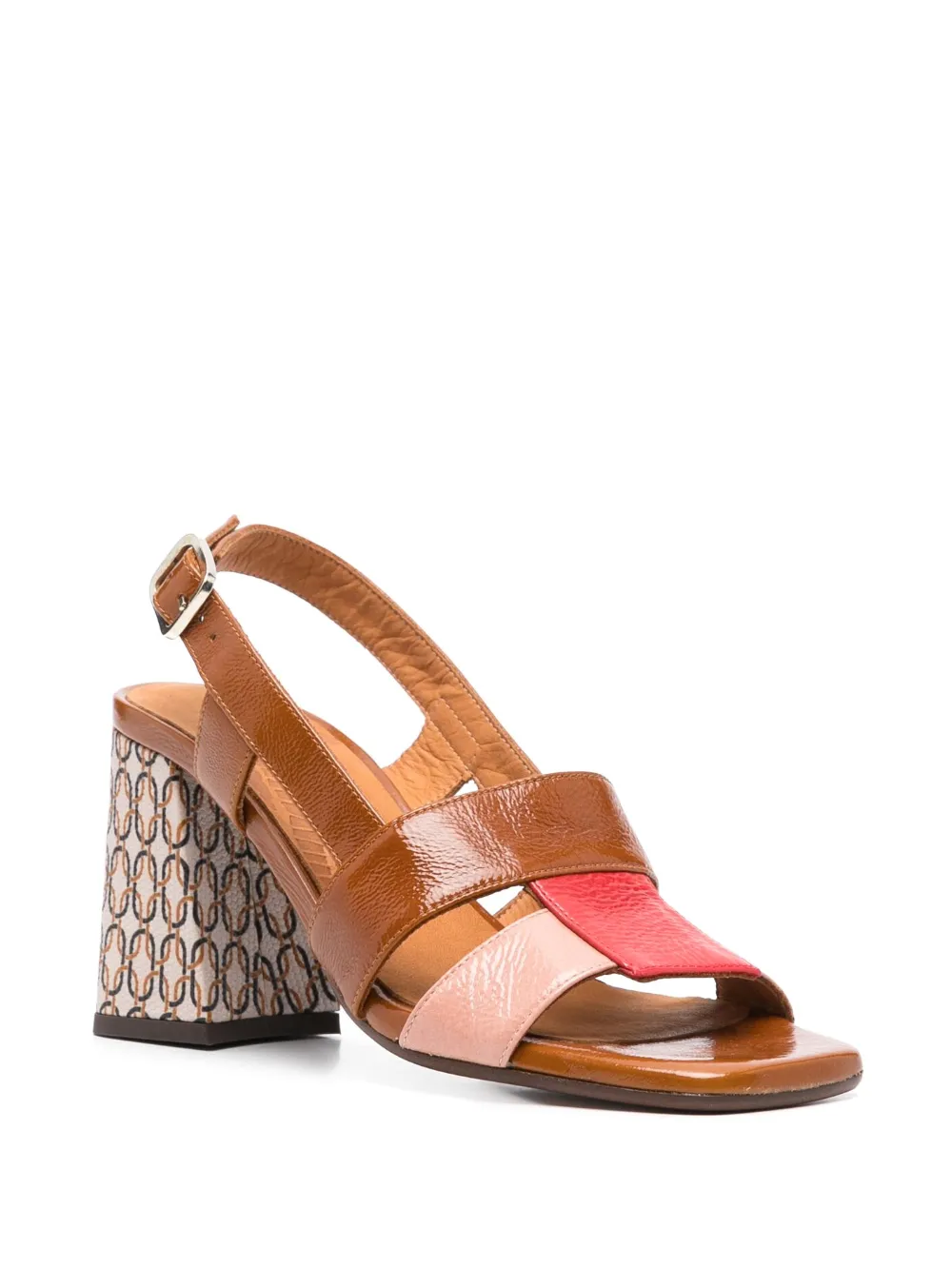 Chie Mihara 90 mm Panya sandalen Bruin