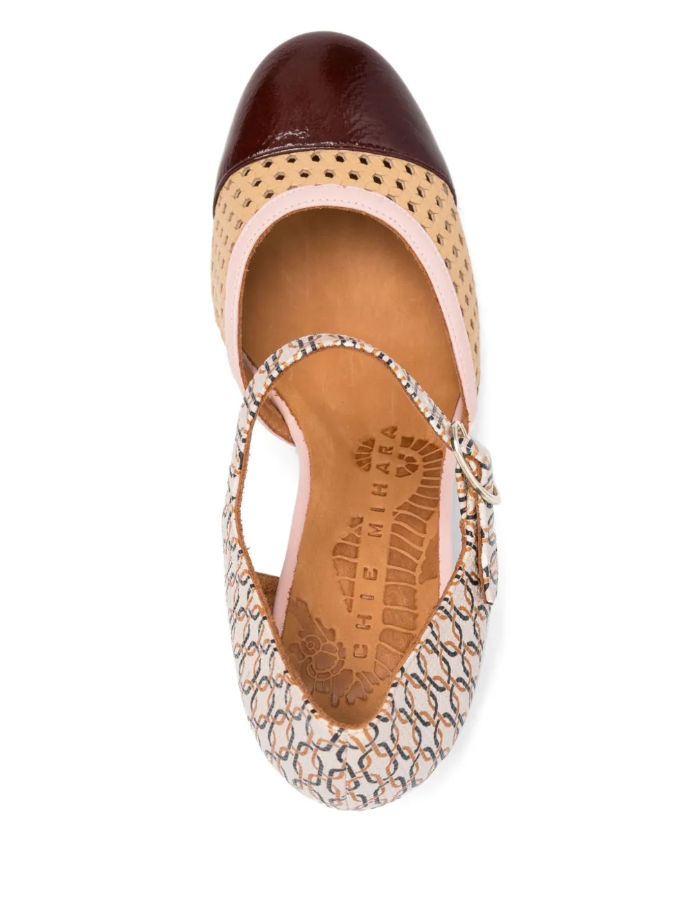 Chie Mihara 80mm Macain pumps Neutrals