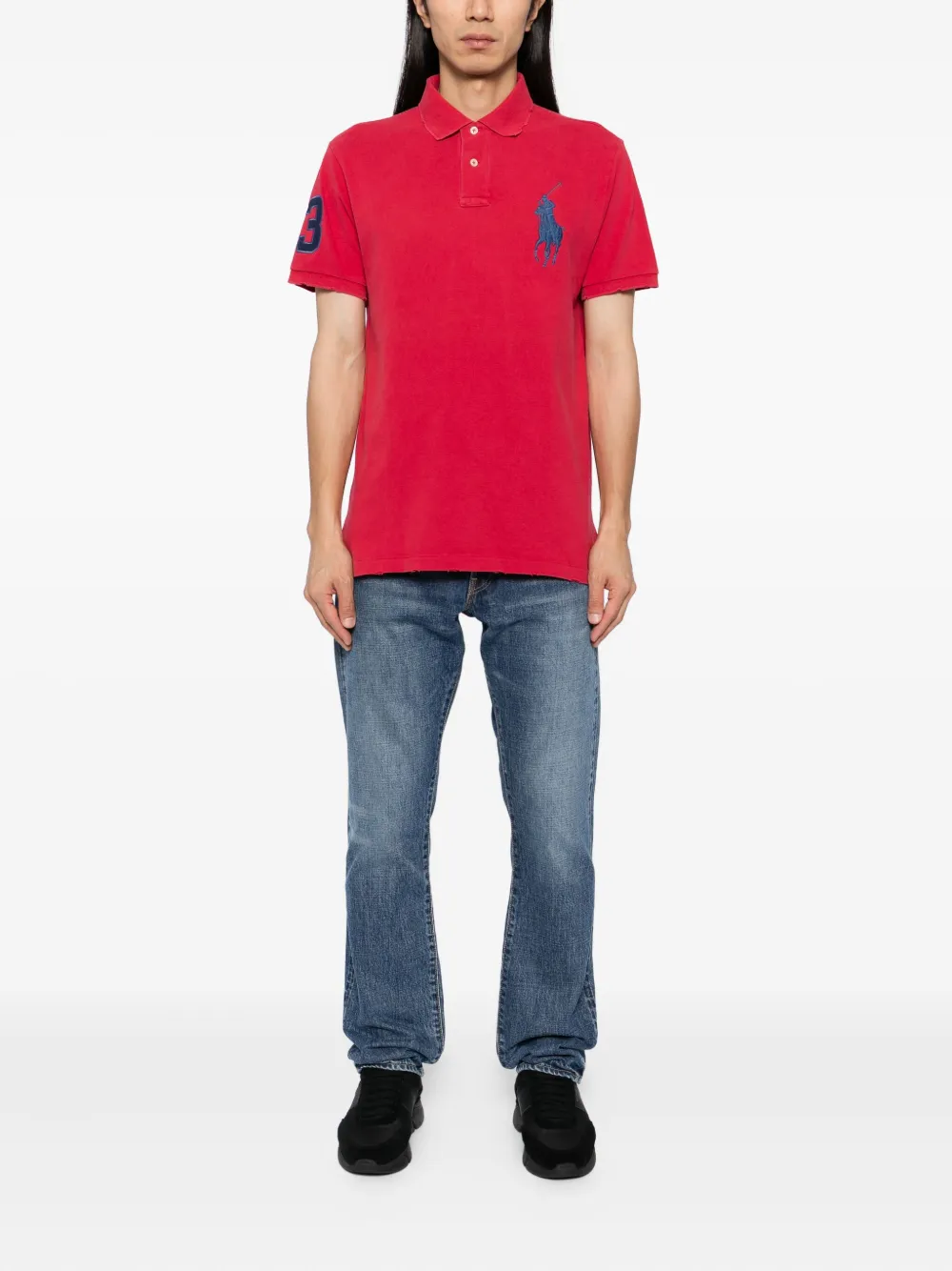 Polo Ralph Lauren Big Pony poloshirt Rood