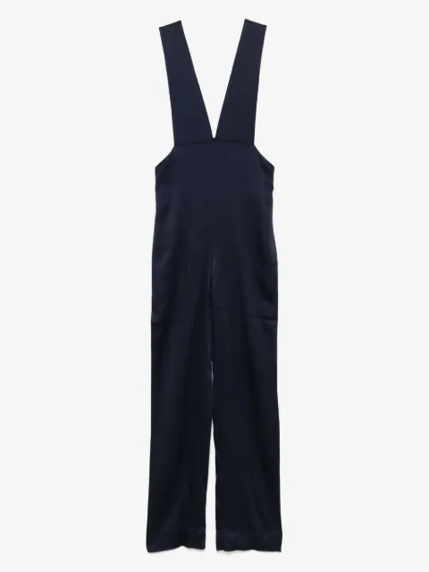 Jil Sander Pre-Owned salopette satinée (années 2010)