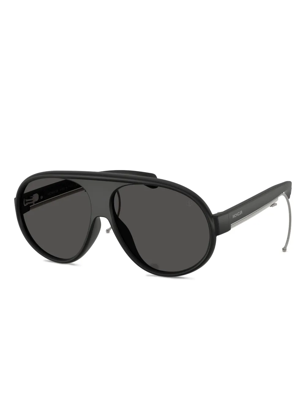 Moncler Eyewear pilot-frame sunglasses - Zwart