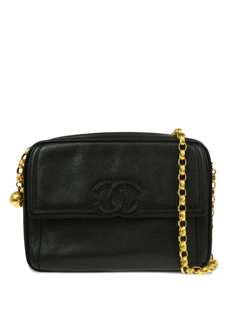 CHANEL Pre-Owned 1992 カメラバッグ - ブラック CHANEL Pre-Owned 1992 カメラバッグ - ブラック