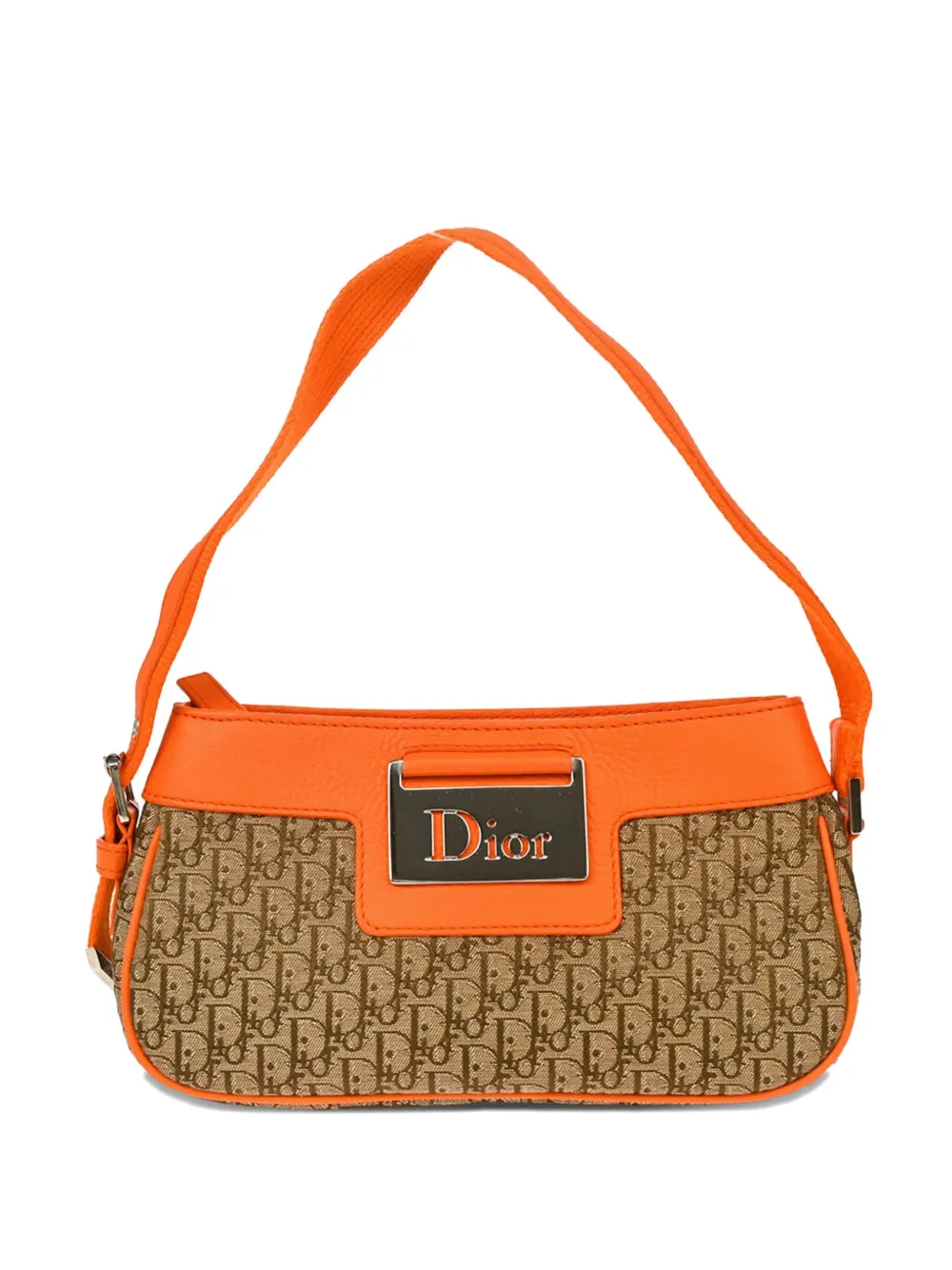 Christian Dior Pre-Owned ロゴ ショルダーバッグ - オレンジ Christian Dior Pre-Owned ロゴ ショルダーバッグ - オレンジ