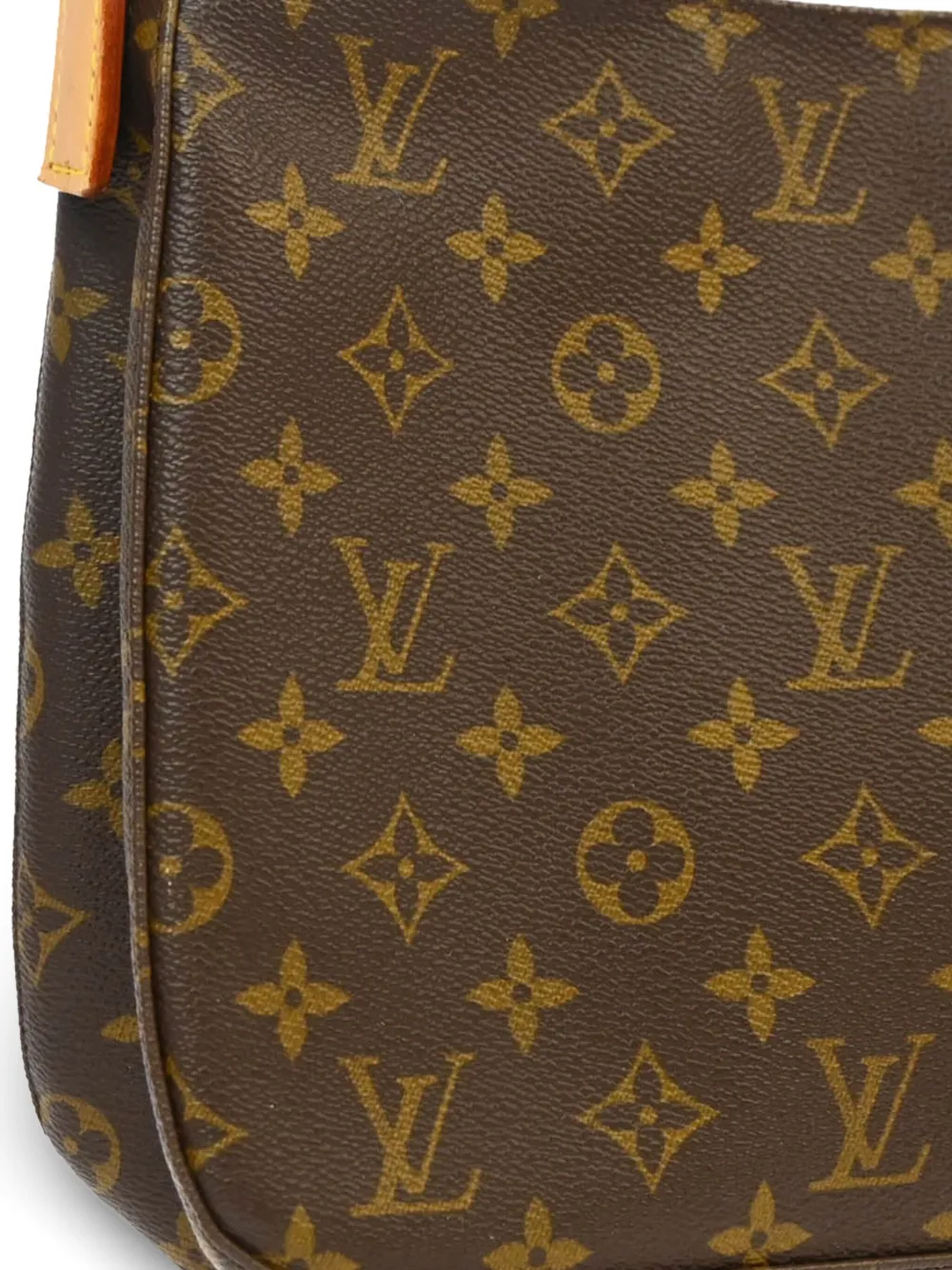 Pre-owned Louis Vuitton 2001 Looping Mm Tote Bag