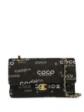 CHANEL Pre-Owned 2002 medium Coco Classic Double Flap shoulder bag - Black