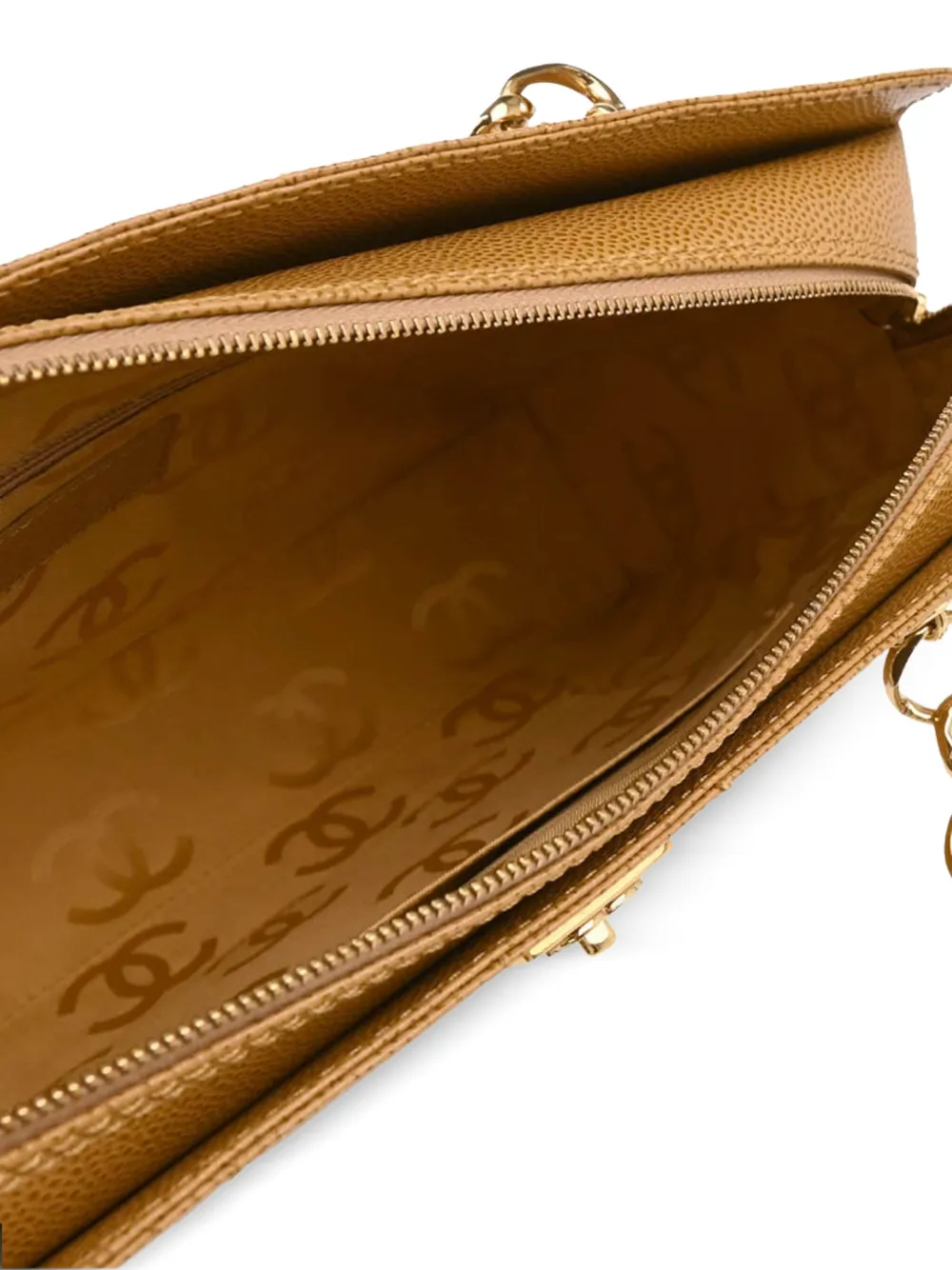 Pre-owned Chanel 2002 Choco Bar Shoulder Bag