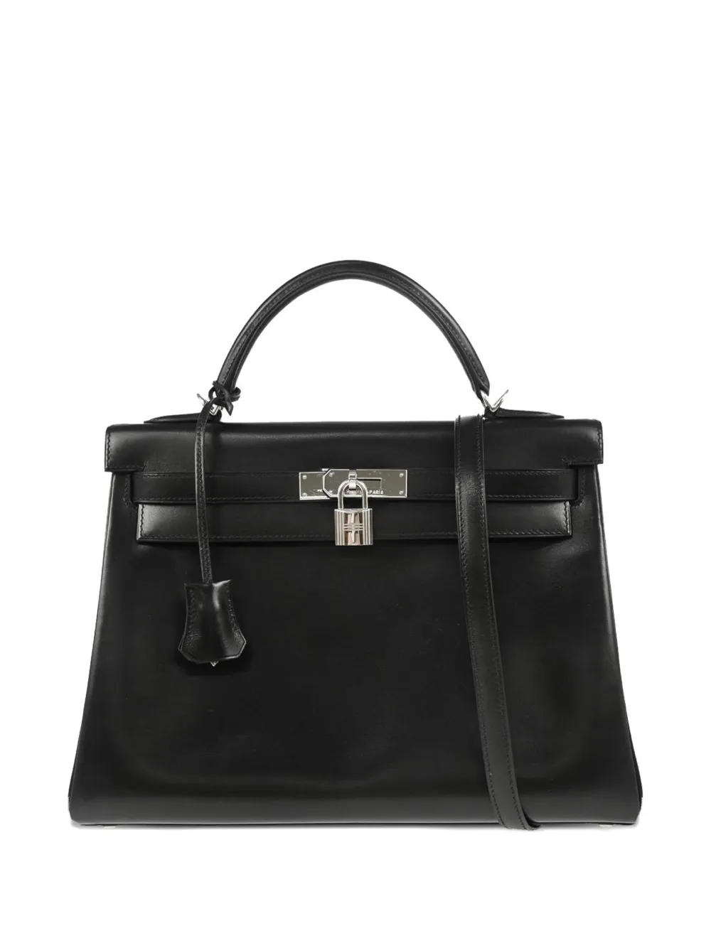 Pre-owned Hermes 2008 Kelly 32 Retourne Two-way Handbag