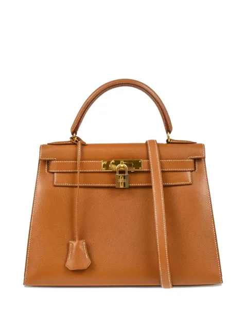 Hermès Pre-Owned bolsa de mano Kelly 28 Sellier convertible 1997