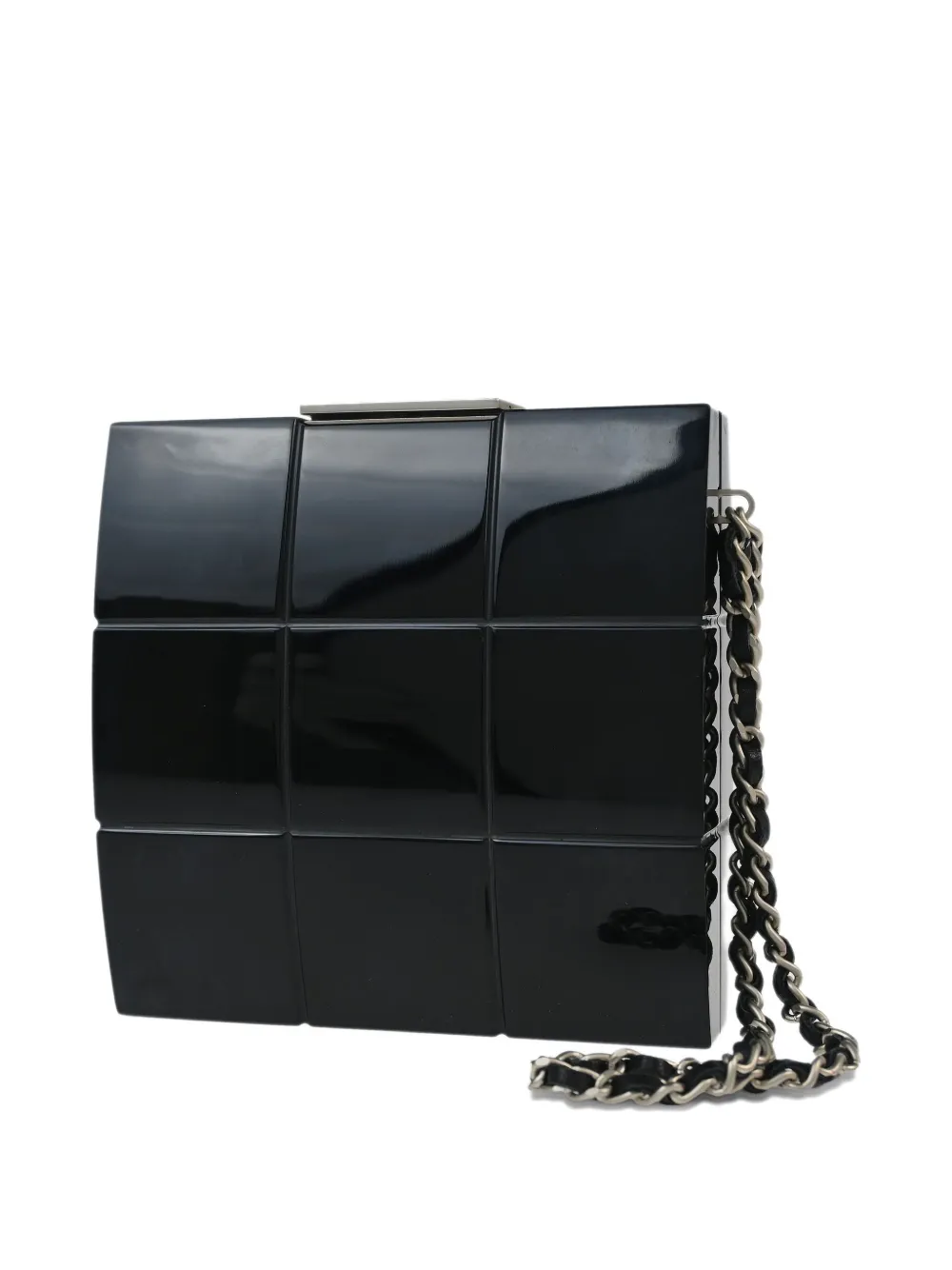 CHANEL Pre-Owned 2002 Choco Bar clutch bag | Pre-Owned | Image 2