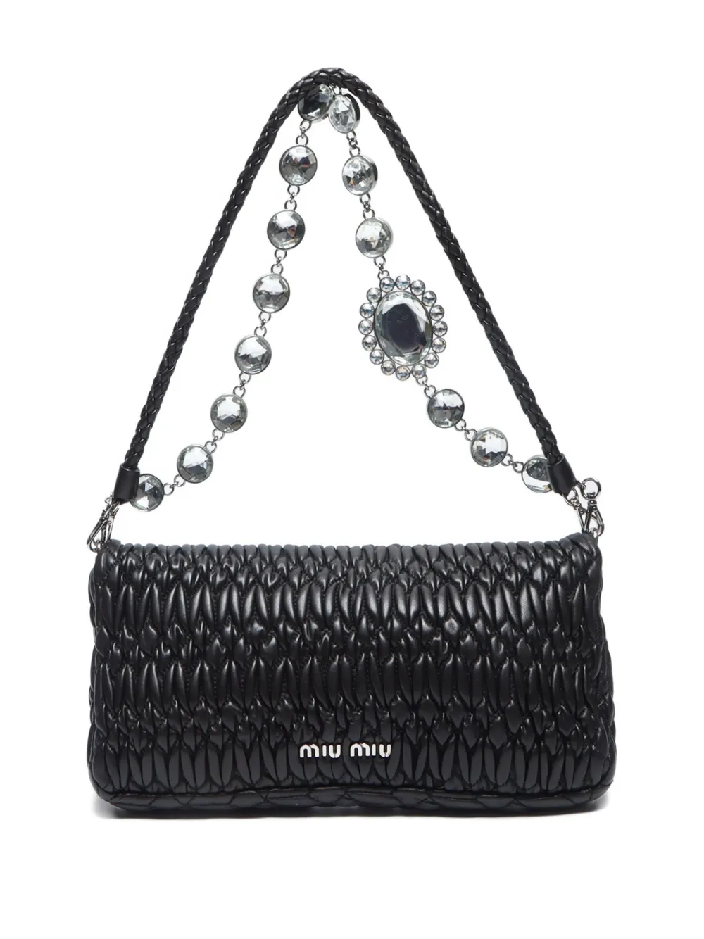 Miu Miu Pre-Owned 2010-2020 matelassé shoulder bag | Image 2