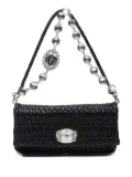 Miu Miu Pre-Owned 2010-2020 matelassé shoulder bag - Black