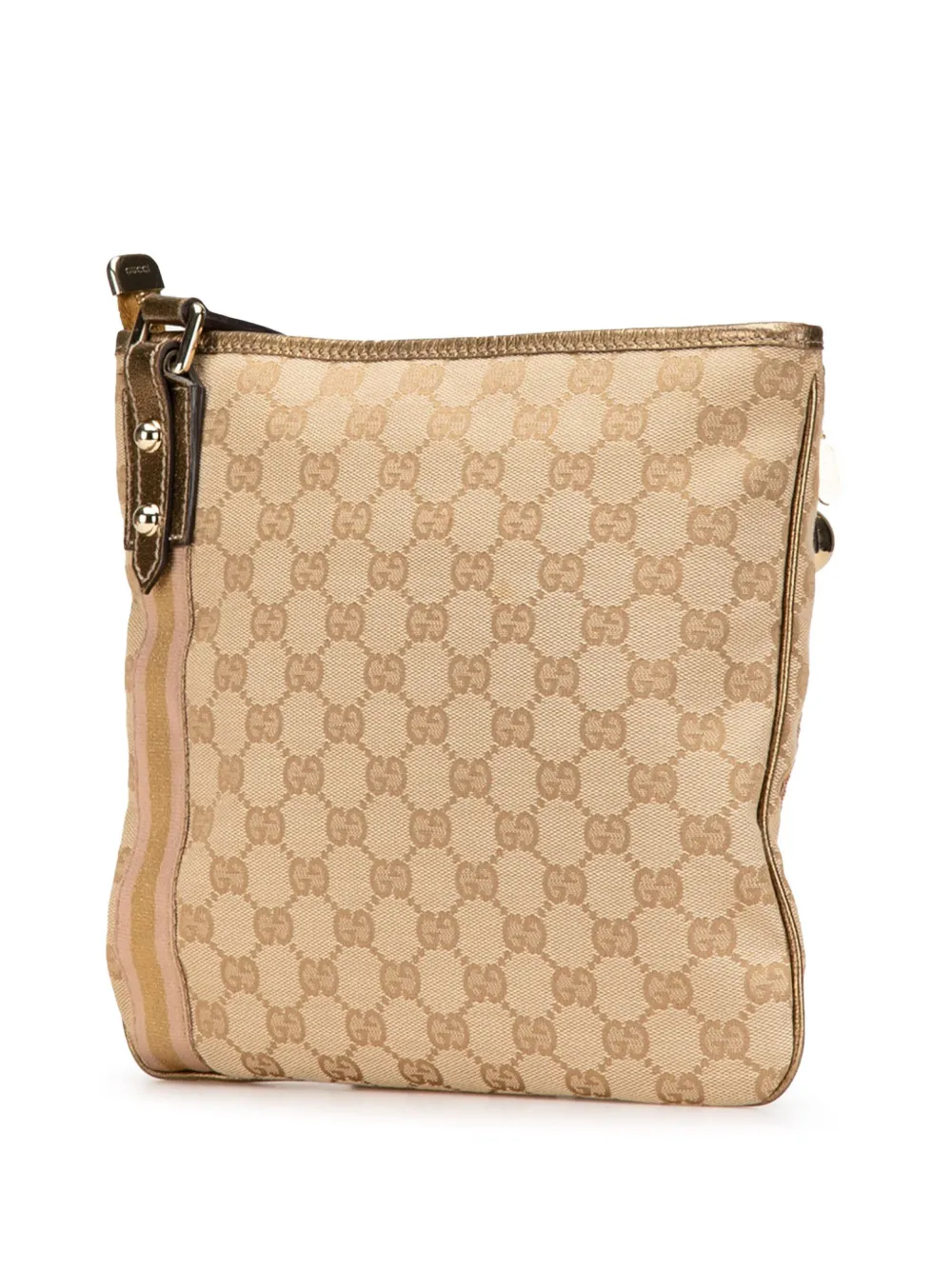 Pre-owned Gucci 2000-2015 Gg Canvas Jolicoeur Crossbody Bag