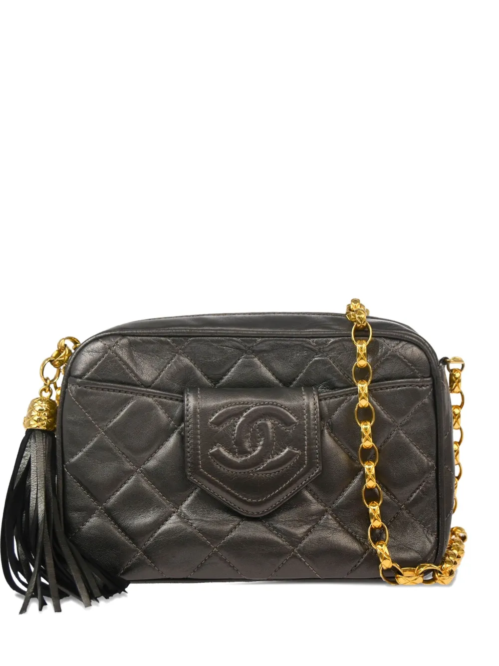 CHANEL Pre-Owned 1990 mini camera bag | Black | Image 1