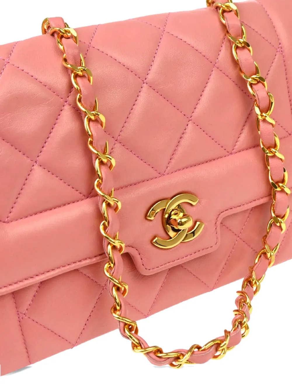 CHANEL Pre-Owned 1990 クラシック フラップ ショルダーバッグ CHANEL Pre-Owned 1990 クラシック フラップ ショルダーバッグ