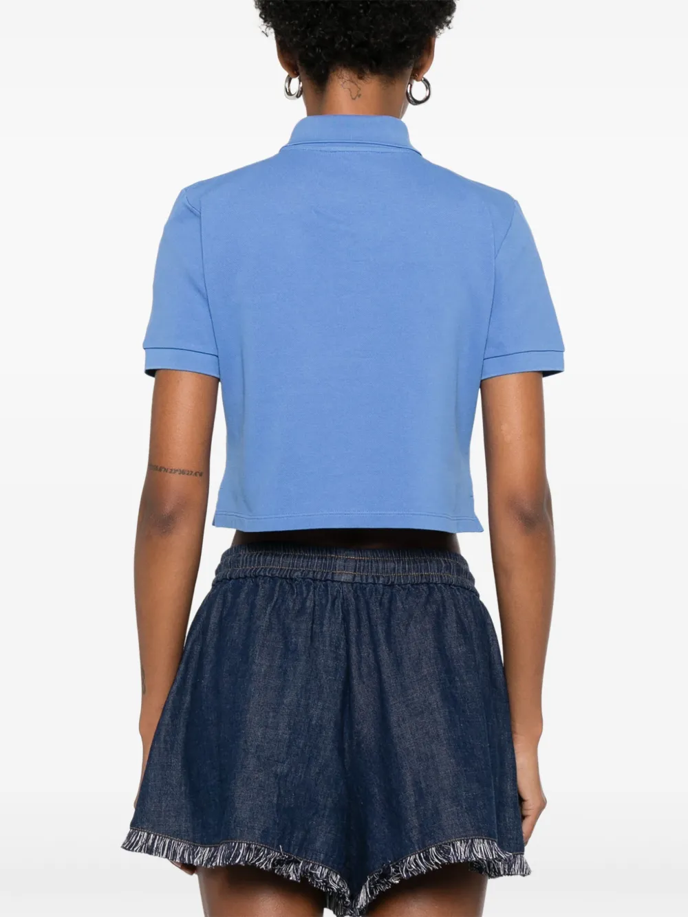 Miu Cropped top Blauw