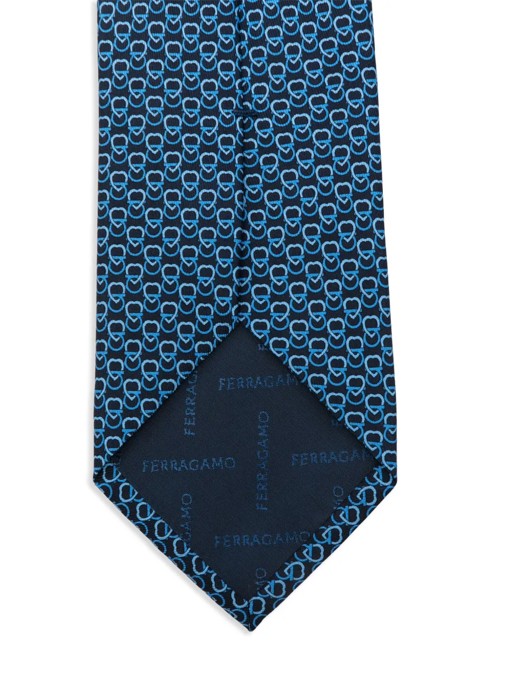 Ferragamo geometric-print silk tie | Image 2