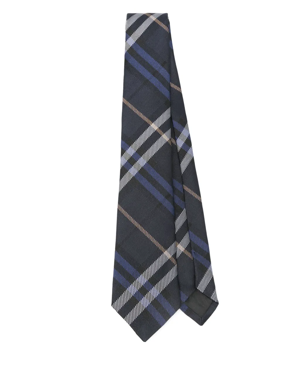 Burberry silk tie Blauw