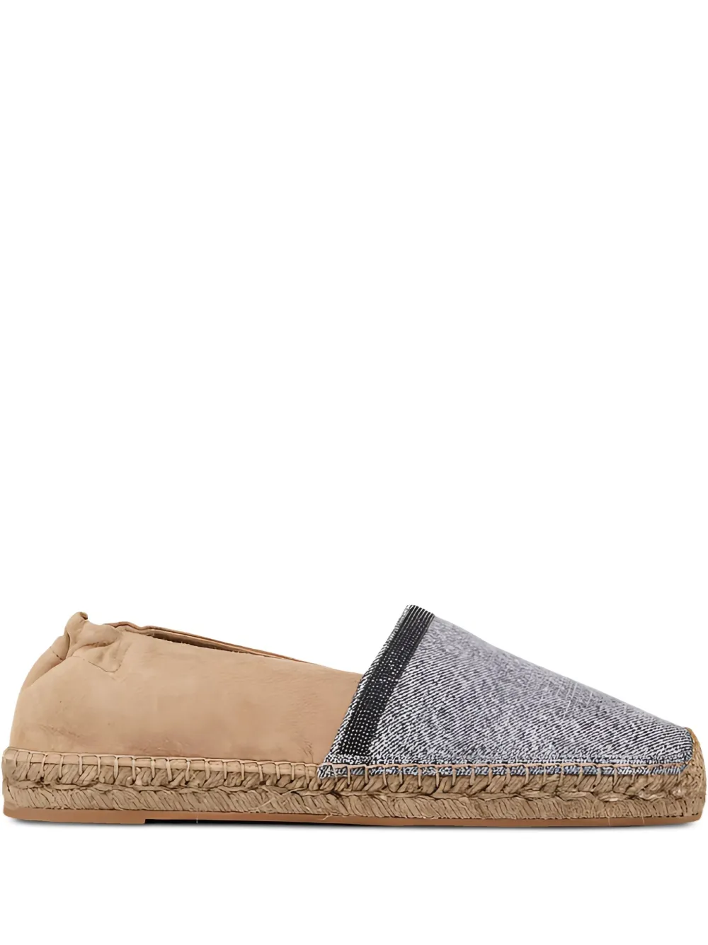 Brunello Cucinelli suede espadrilles | Grey | Image 1