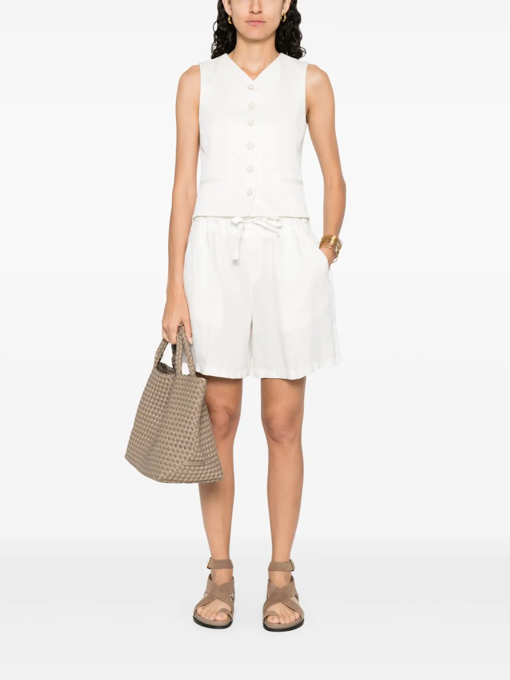Briglia 1949 linen shorts | Short Shorts | Image 2